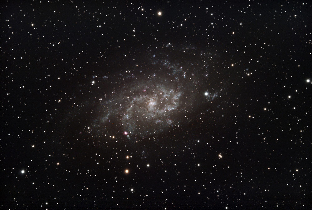 M33 (Messier 33) - Triangle Galaxy, Alexander Rostov, Astrophoto, Rubinar-1000, -1000, 33,   ,  , a, astrophoto, NGC 598, Canon EOS 350Da